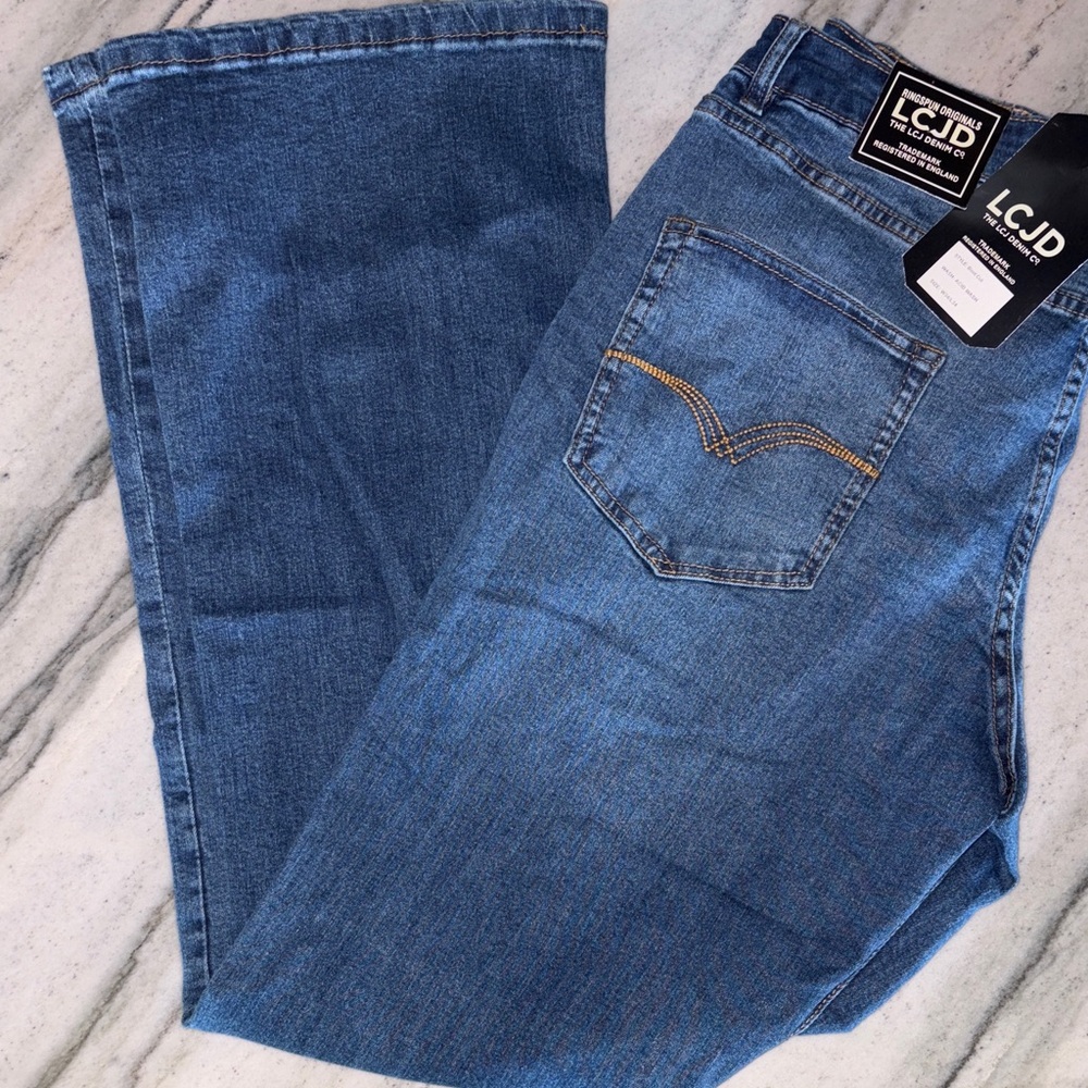 Men's Classic Bootcut Jeans - Blue